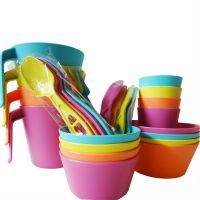 韓國進口旅行環(huán)保餐具套裝 戶外生活與環(huán)保理念的完美融合